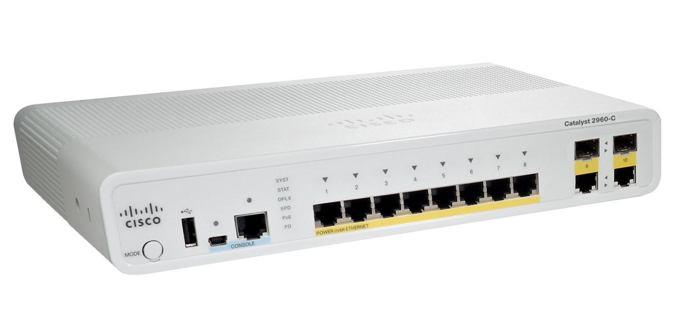 Cisco WS-C2960C-12PC-L Switch